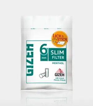 Gizeh Slim Menthol filtre satın al