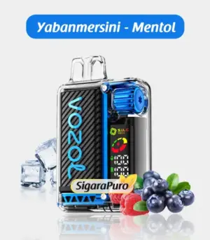 Vozol 20000 Blue Razz ice satın al