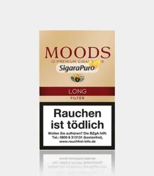 Dannemann Moods Long sigarillo satın al