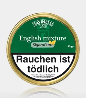 Savinelli English Mixture pipo tütünü